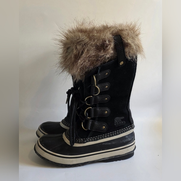 Sorel Joan of Arctic Women's Suede Waterproof Winter Boots Size 8 - Picture 2 of 10